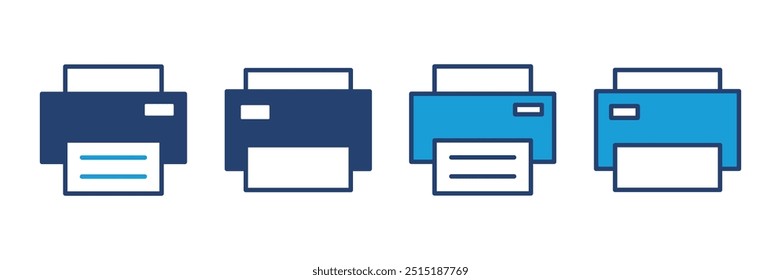 Print icon vector. printer icon vector. 