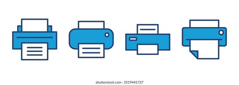 Print icon vector. printer icon vector. 