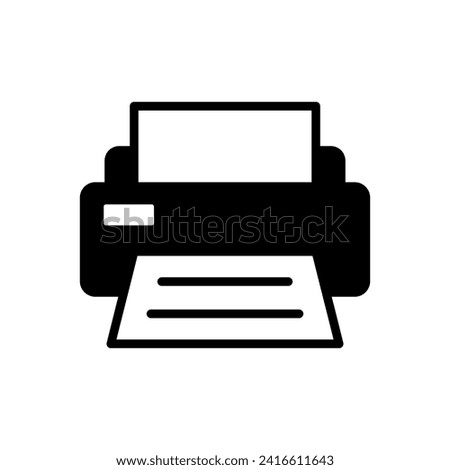 Print icon vector. printer icon vector. 