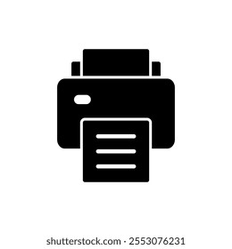 Print icon vector. printer sign and symbol
