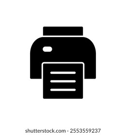 Print icon vector. printer sign and symbol