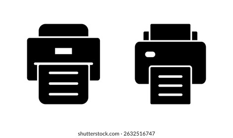 Print icon vector. printer sign and symbol
