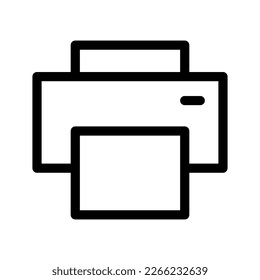 Print Icon Vector Symbol Design Illustration