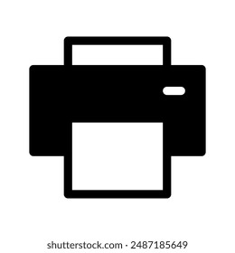 Print Icon Vector Symbol Design Illustration