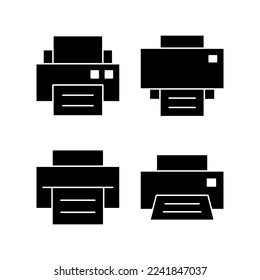Print icon vector for web and mobile app. printer sign and symbol