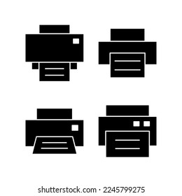 Print icon vector for web and mobile app. printer sign and symbol