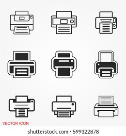 Print icons