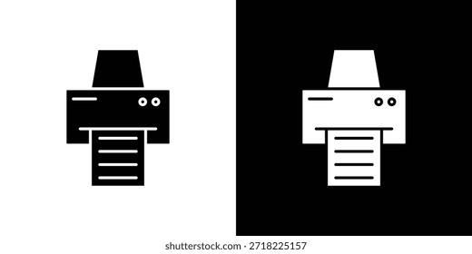 Imprimir ícones. Pixels de símbolo de ilustração de modelo de vetor perfeitos