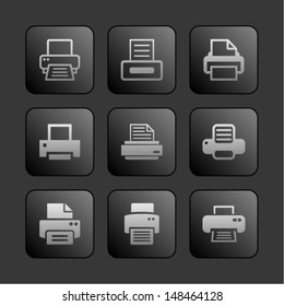 Print icons for web