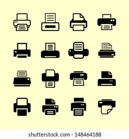 Print icons for website