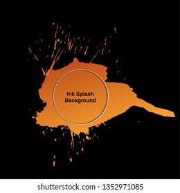 Print Ink Splash Background