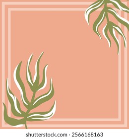 Print for kerchief, bandana, scarf, handkerchief, shawl, neck scarf. Squared pattern with ornament for fabric, textile, silk products. Paisley vector with abstract flowers. Floral folk tracery.