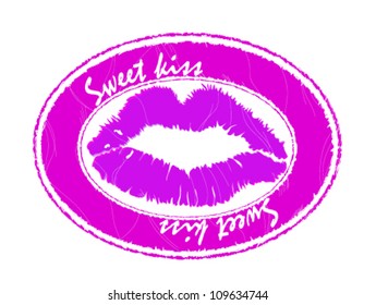 Print with a kiss
