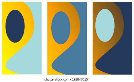 Print layout design for book template background, cover book, magazine or more