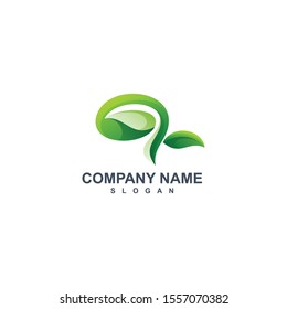 print leaf logo green icon