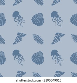 Print and logo design, isolated on white background, 	biomorphic shape