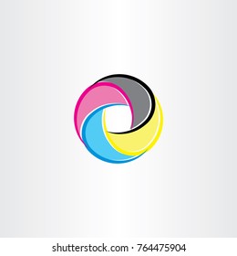 print logo symbol icon cmyk color 