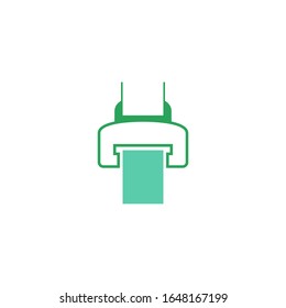 Print logo template vector icon design