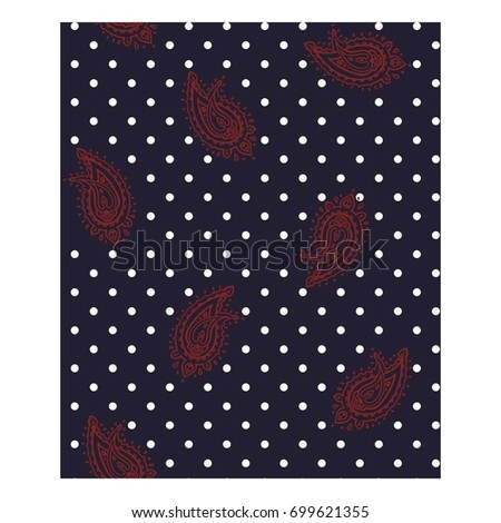 print for men's shirt vector
