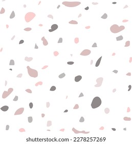 impresión de puntos multicolores sobre un fondo blanco