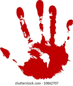 print of my hand