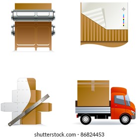 Print Office icons set in vector (Part 2)