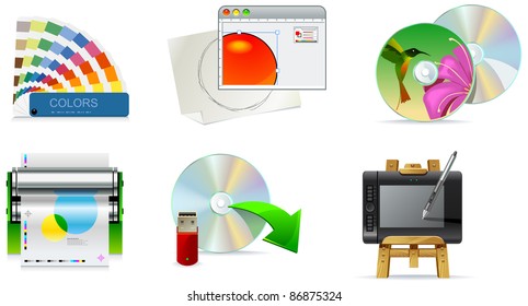 Print Office icons
set in vector (Part 1)
