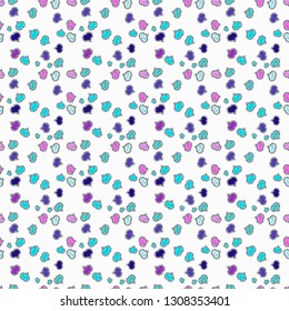 To print on tissue paper, to web design. Vector illustration. Cute and nice little hearts in seamless pattern. Sketch designed loves heart. Love design with different elements.