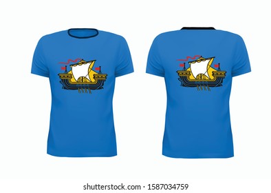 Print on T-shirts, sweatshirts, cases for mobile phones, souvenirs. Vector illustration. Vector illustration design for t shirts, posters, prints, cards and other uses.