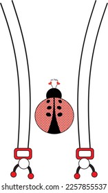 print pattern consisting of fruit figures white background