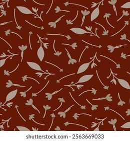 Print Pattern Floral Design Art Illustration for Textile