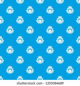 Print photo studio pattern vector seamless blue repeat for any use