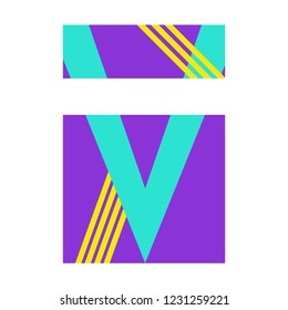 Print for poster, banner, postcard, flyer, sublimation print. Elements for design. Print swatch for jersey designs.