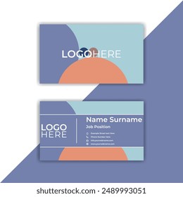 Print Professional Business Card, Template, or Visiting Card.