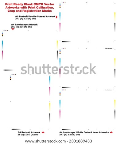 Print Ready Blank CMYK Calibrated Artworks 02