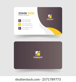 Print Ready Business Card Design Template