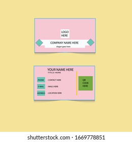 Print Ready Business Card use for Corporate way or Unofficial Way