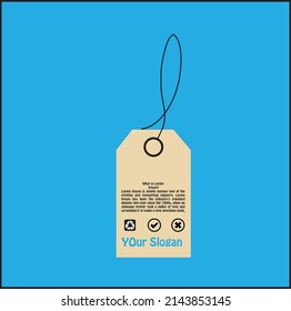 Print - ready Hang Tag templates