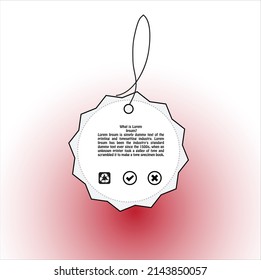 Print - Ready Hang Tags design
