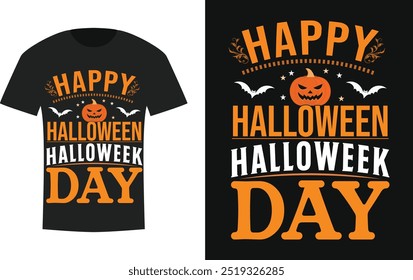 print ready happy halloween t shirt design