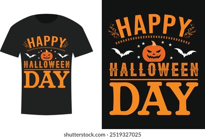 print ready happy halloween t shirt design