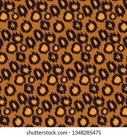 Print ready Leopard Skin Print Pattern design.high resolution vector leopard skin pattern that you can easily print.