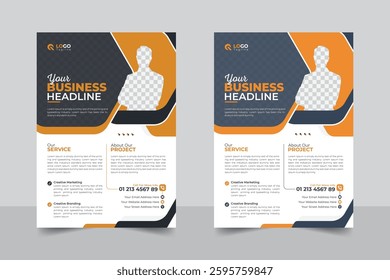 Print ready poster flyer or magazine template, flyer design for business proposal, promotion, advertise, publication
