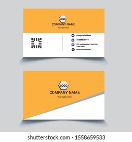 Print ready Simple type of Business card for  Commercial used 