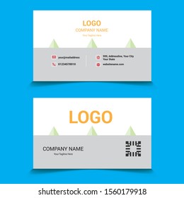 Print ready Simple type of Business card for  Commercial used 