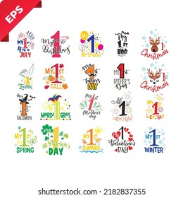 Print ready vector design for Tshirt, Mug and printing item. Black and white view