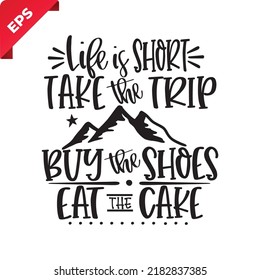 Print ready vector design for Tshirt, Mug and printing item. Black and white view