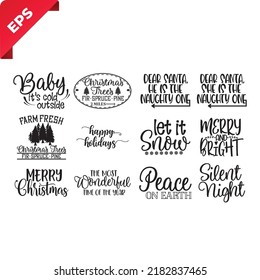 Print ready vector design for Tshirt, Mug and printing item. Black and white view