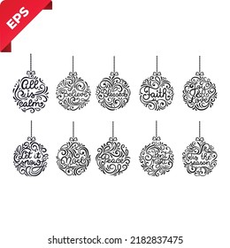 Print ready vector design for Tshirt, Mug and printing item. Black and white view