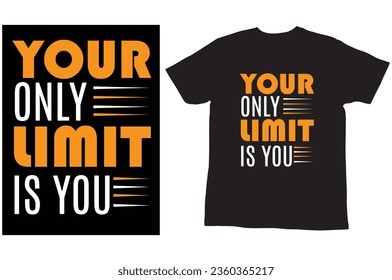 Print ready vector t-shirt design template	